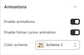 Animations