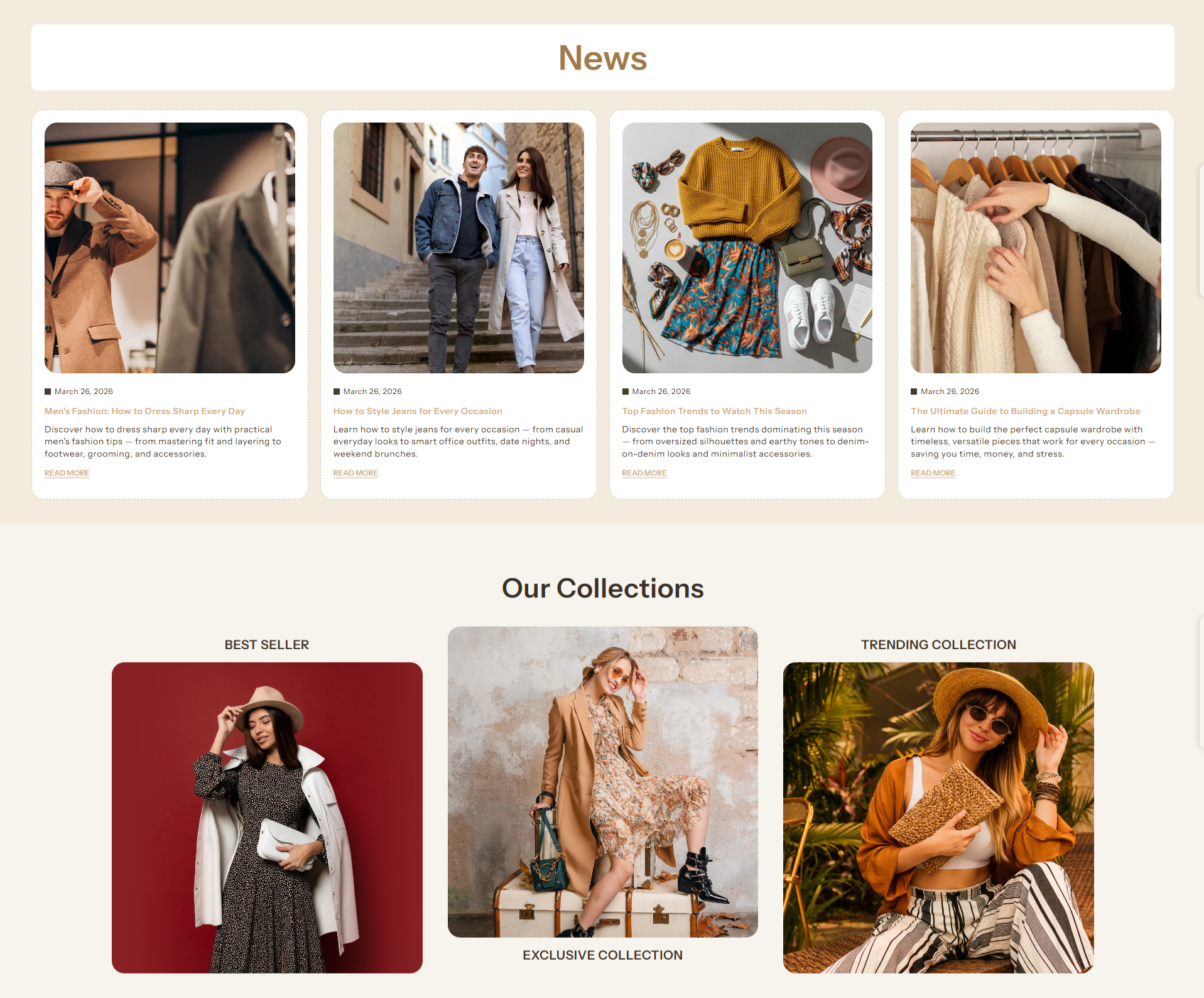 Blog Page Preview