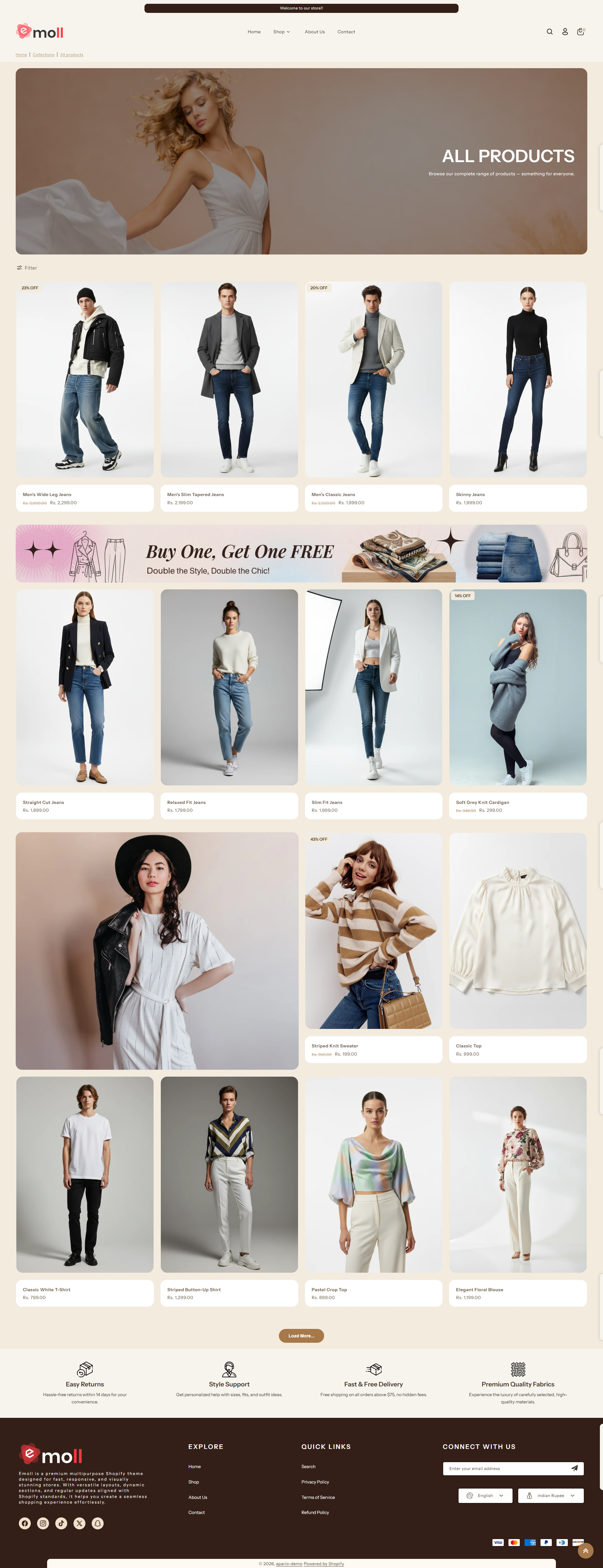 Access Collection Page