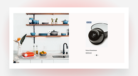 Present collections as styled stories, not plain listings